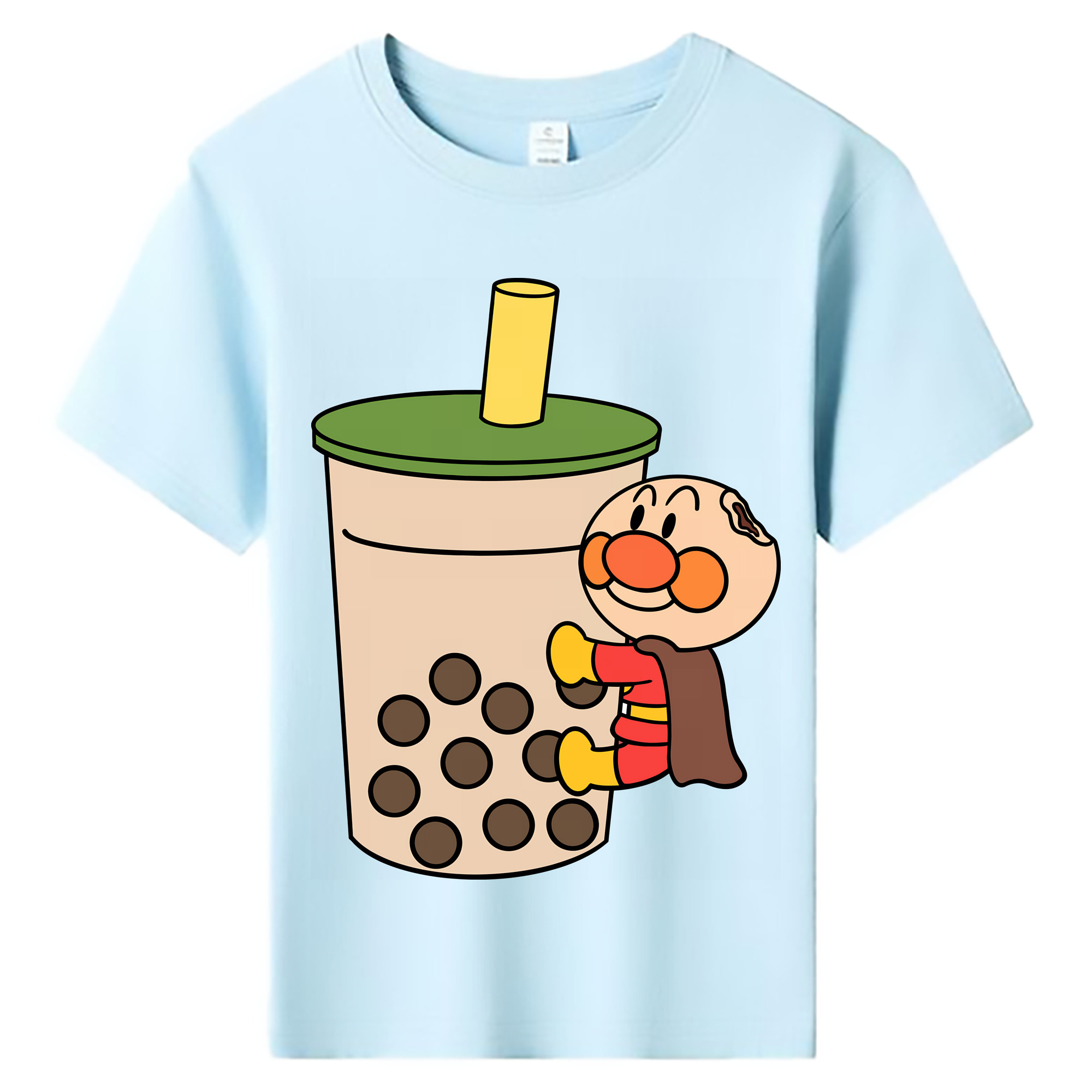（画像用） アンパンマン Anpanman 綿100％キッズTシャツ（フロントプリント）
